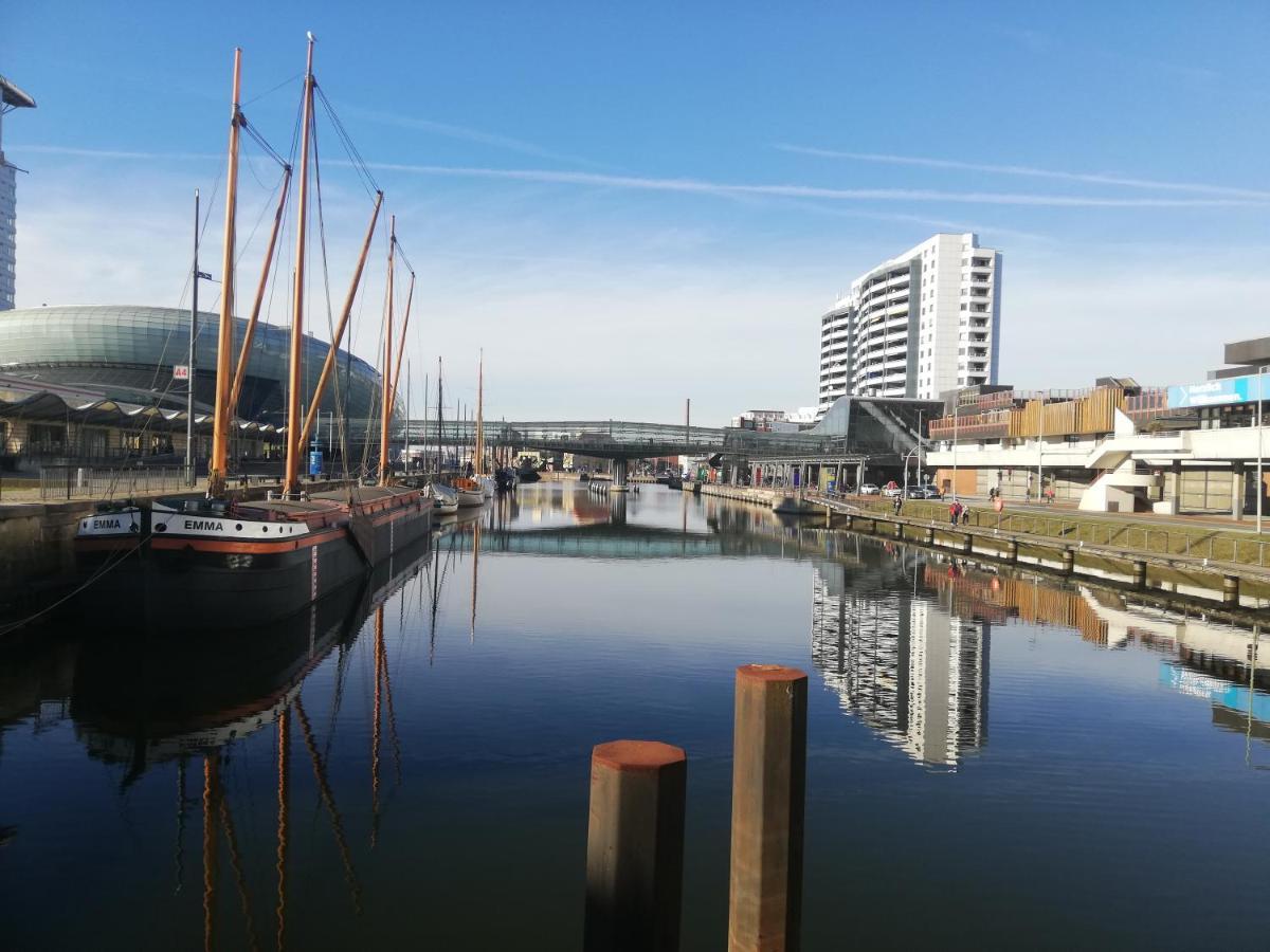 Ferienwohnung Breitschuhs Havenwelten Bremerhaven Exterior foto