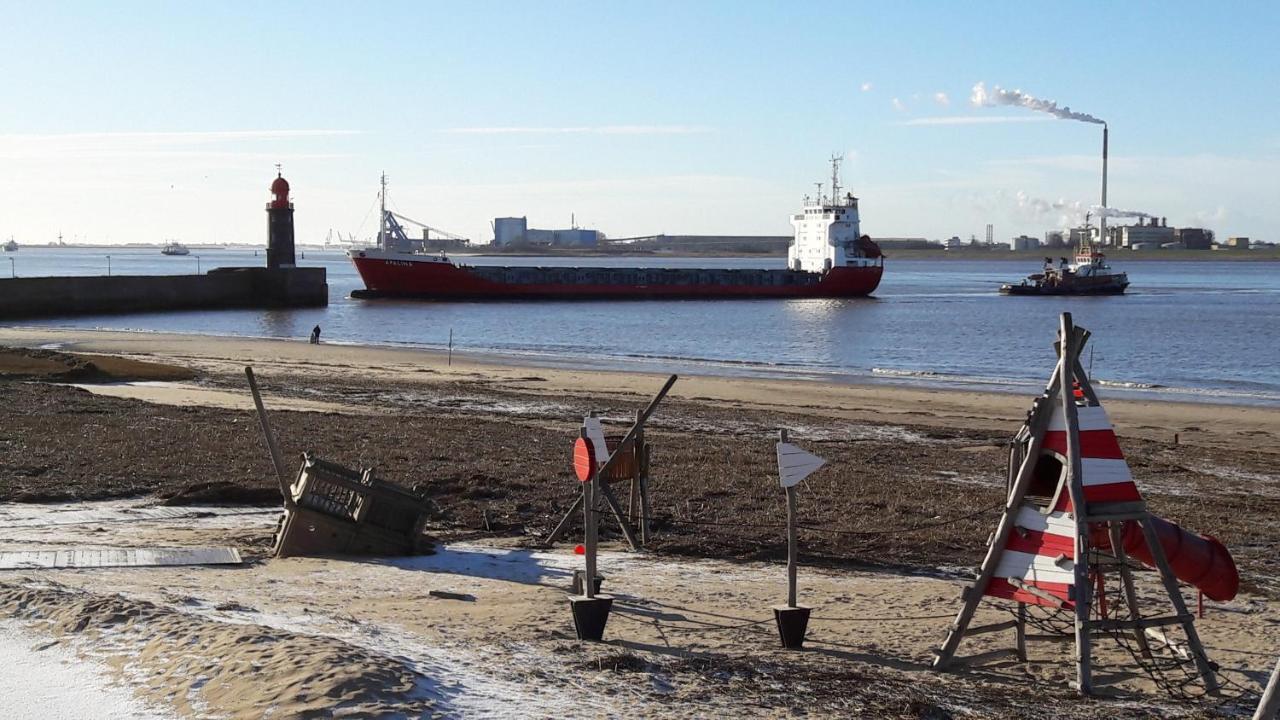 Ferienwohnung Breitschuhs Havenwelten Bremerhaven Exterior foto