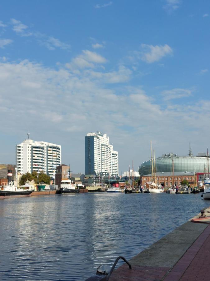 Ferienwohnung Breitschuhs Havenwelten Bremerhaven Exterior foto